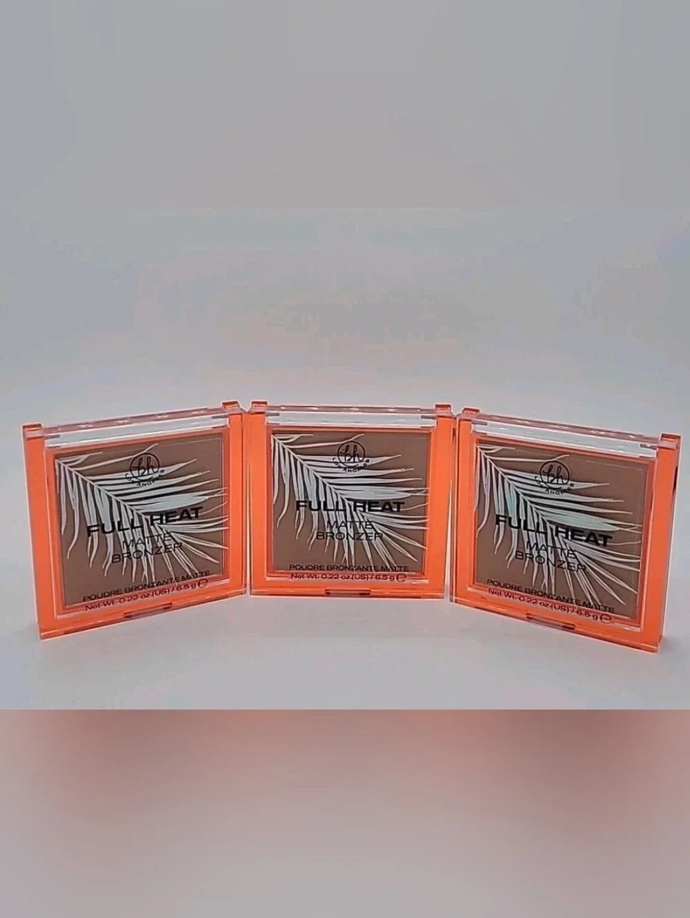 NEW 3x BH Los Angeles Full Heat Matte Bronzer Sand Diego 0.22 oz SEALED